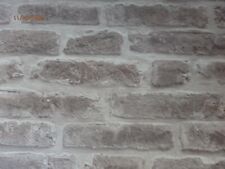 Papel de parede lavável vinil sólido tijolo texturizado acinzentado revestimento de parede comprar usado  Enviando para Brazil