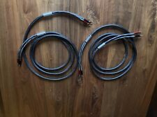 Zu Audio Mission Speaker Cables 8ft Pair for sale  Shipping to South Africa