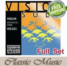 Juego completo de cuerdas de violín Thomastik Vision Solo VIS101 alumbre med D 4/4 envío gratuito segunda mano  Embacar hacia Argentina