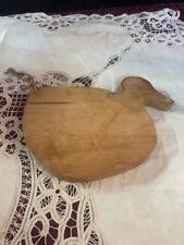 Vintage Wood Duck Shaped Cutting Board, used for sale  Shipping to South Africa