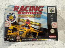 N64 racing simulation for sale  DEESIDE