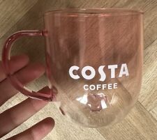 Costa coffee glass for sale  LEEDS