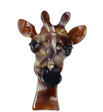 Acrylic giraffe brooch for sale  BARNSLEY