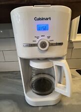 Cuisinart DCC-1120 12-Cup White Classic Programmable Coffeemaker, 12-Cup, Used for sale  Shipping to South Africa