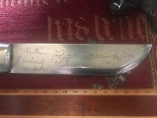 antique knife J MARTTIINI FINLAND rare puukko antique knife coletllo knife, used for sale  Shipping to South Africa