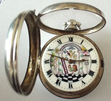 masonic silver pocket watch for sale  LONDON