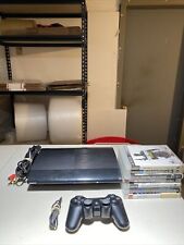 Sony PlayStation 3 Super Slim CECH-4001B 250GB 7 Games Tested! for sale  Shipping to South Africa