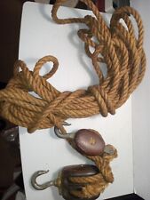vintage nautical pulleys for sale  Saint Augustine