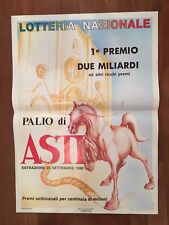 Poster manifesto lotteria usato  San Lazzaro Di Savena