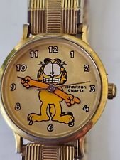 Relógio de quartzo Garfield the Cat Armitron joias vintage 1978 comprar usado  Enviando para Brazil