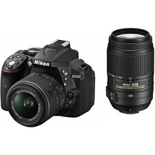 Kit de zoom doble cámara réflex digital Nikon D5300WZBK USADA D5300 negra 24 millones segunda mano  Embacar hacia Argentina