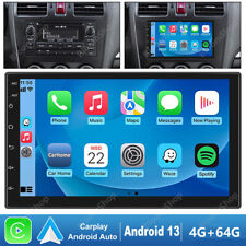 Android 13 estéreo veicular duplo din para Apple CarPlay rádio automático GPS navegação WiFi 64GB comprar usado  Enviando para Brazil