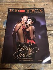 Erotica official show for sale  SOUTHAMPTON