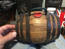 Barril de vino de madera pequeño antiguo vintage de whisky mini segunda mano  Embacar hacia Argentina