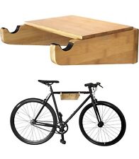 Bike Wall Mount - COR Indoor Bicycle Rack | Bamboo Bike Rack Storage with Shelf for sale  Shipping to South Africa