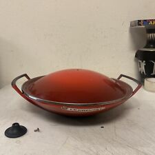 Creuset wok cast for sale  Riverside