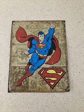 Superman tin sign for sale  Salinas