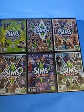 The Sims 3 Lot of 6 with EXPANSION PACKS For PC, used for sale  Shipping to South Africa