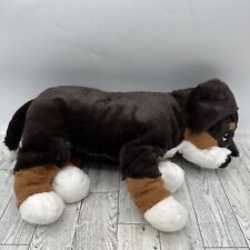 Burmese Mountain Dog 14” Brown Puppy Plush Soft Cuddly Toy Brown IKEA Hoppig for sale  Shipping to South Africa