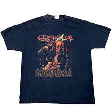 Camiseta Vintage 2003 Ozzfest KORN Marilyn Manson Chevelle Disturbed Tamanho XL comprar usado  Enviando para Brazil