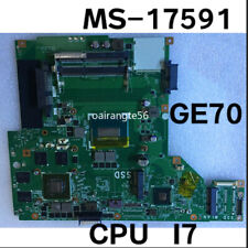 Placa madre para MSI GE70 MS-1759 MS-17591 con CPU I7 4710HQ GPU GTX850/GTX860M segunda mano  Embacar hacia Argentina