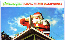 Postcard greetings santa for sale  Bloomington