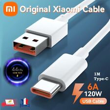 Xiaomi Câble USB Type-C Original 1M pour Recharge Rapide et Turbo 6A 120W comprar usado  Enviando para Brazil