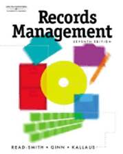 Records management text for sale  Sparks