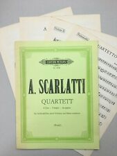 Noten scarlatti quartett gebraucht kaufen  Berlin
