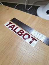 Talbot bonnet vinyl for sale  NELSON