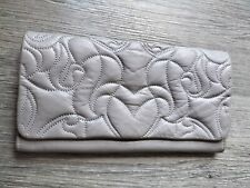 Taupe leather purse for sale  HALIFAX