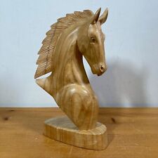Carved wooden horse for sale  CAMBERLEY