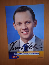Thomas birgfellner autogrammka gebraucht kaufen  Wehretal
