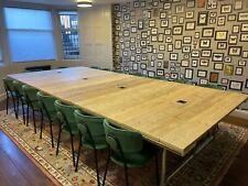 Industrial boardroom table. for sale  HOLMFIRTH