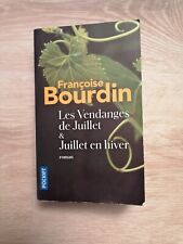 Livre vendanges juillet d'occasion  Le Pont-de-Beauvoisin