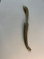Brass vintage snake for sale  Windsor Locks