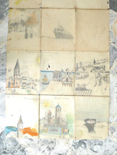 Vintage mappa palermo usato  Cremona
