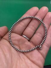 james avery sterling silver twisted rope hook bracelet for sale  Cuero
