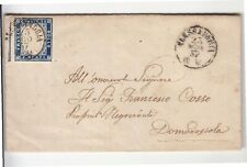 1857 lettera alessandria usato  Bagnacavallo