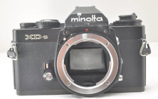 Cuerpo de cámara fotográfica negra MINOLTA XD-S foto japonesa colección rara usada segunda mano  Embacar hacia Argentina