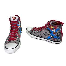 Usado, Tênis Converse Chuck Taylor Masculino Tamanho 9 Superman DC Comics Hi Top All Star comprar usado  Enviando para Brazil