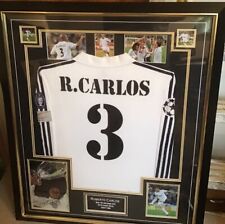 Foto rara assinada por Roberto Carlos com camisa autografada exibição de jersey comprar usado  Enviando para Brazil