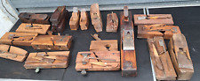 18 Vintage wooden moulding planes for restoration, used for sale  Shipping to South Africa