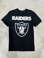 Raiders black tshirt for sale  RUGELEY