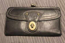 Coach black leather for sale  Sharon
