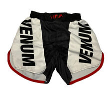 Usado, Shorts masculino Venum Fight Team 31 preto/branco MMA BJJ muay thai jui jitsu luta comprar usado  Enviando para Brazil