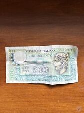 Banconota 500 lire usato  Abbadia San Salvatore
