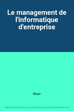 Management informatique entrep d'occasion  France