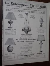 Tito landi lampe d'occasion  Saint-Nazaire