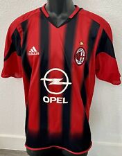 Camisa de futebol masculina AC MILAN 2004/2005 HOME ADIDAS TAMANHO MÉDIO OPEL comprar usado  Enviando para Brazil